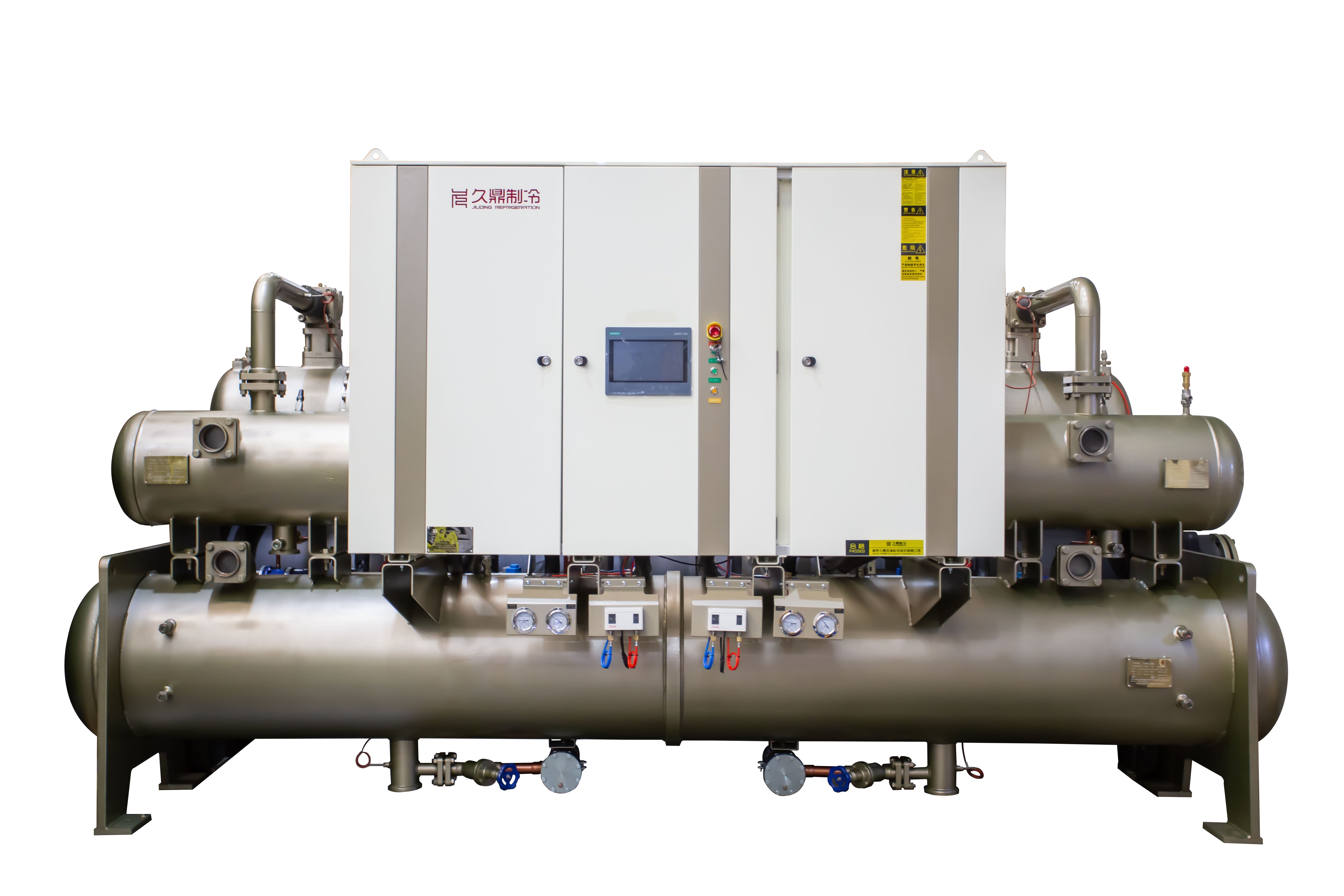 水冷/蒸发冷式中低温降膜螺杆冷水机组